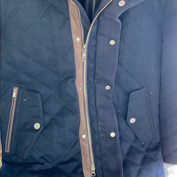 Brooks Brothers Storm system Mens Sz Sm wool coat - Picture 3 of 16